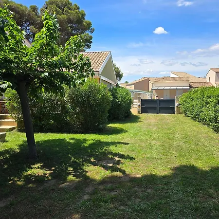 Jardin 6 Pers A Proximite Semesterbostad Valras-Plage